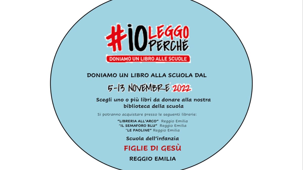#ioleggoperchè Figlie di Gesù